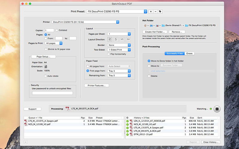 BatchOutput PDF Screenshot 1