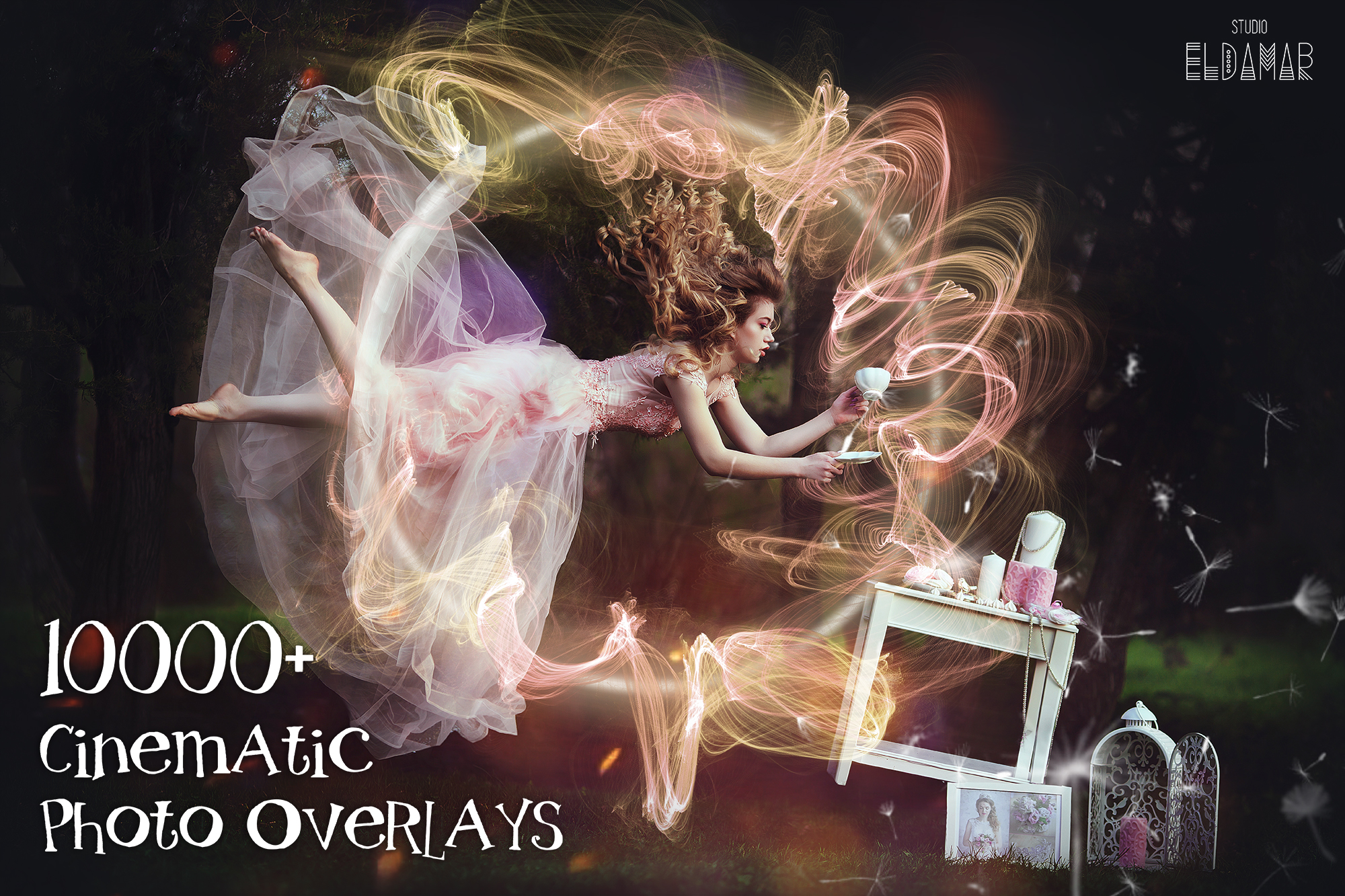 10000+ Cinematic Photo Overlays Bundle Screenshot 1