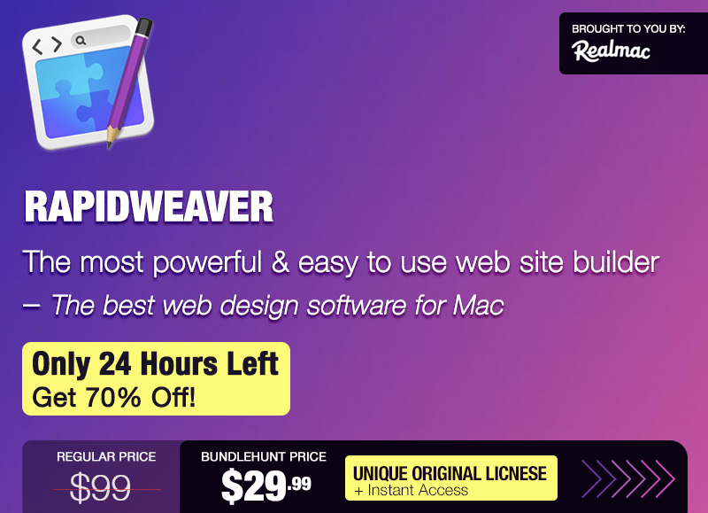 RapidWeaver Screenshot 1