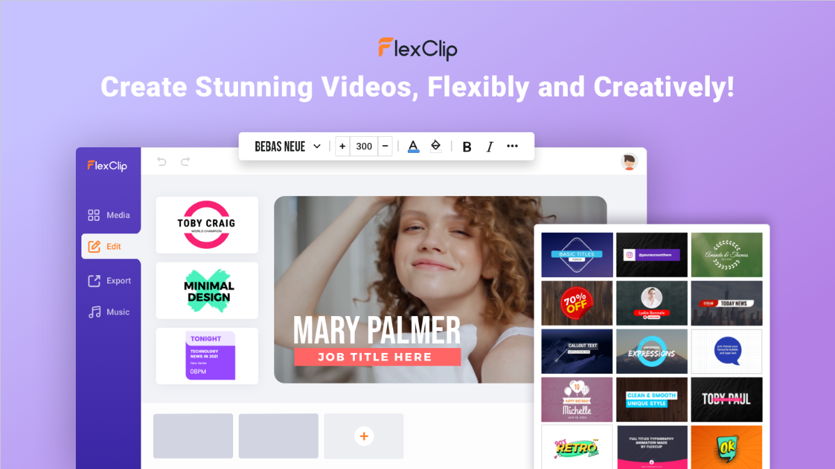 FlexClip - Business Lifetime Plan Screenshot 1