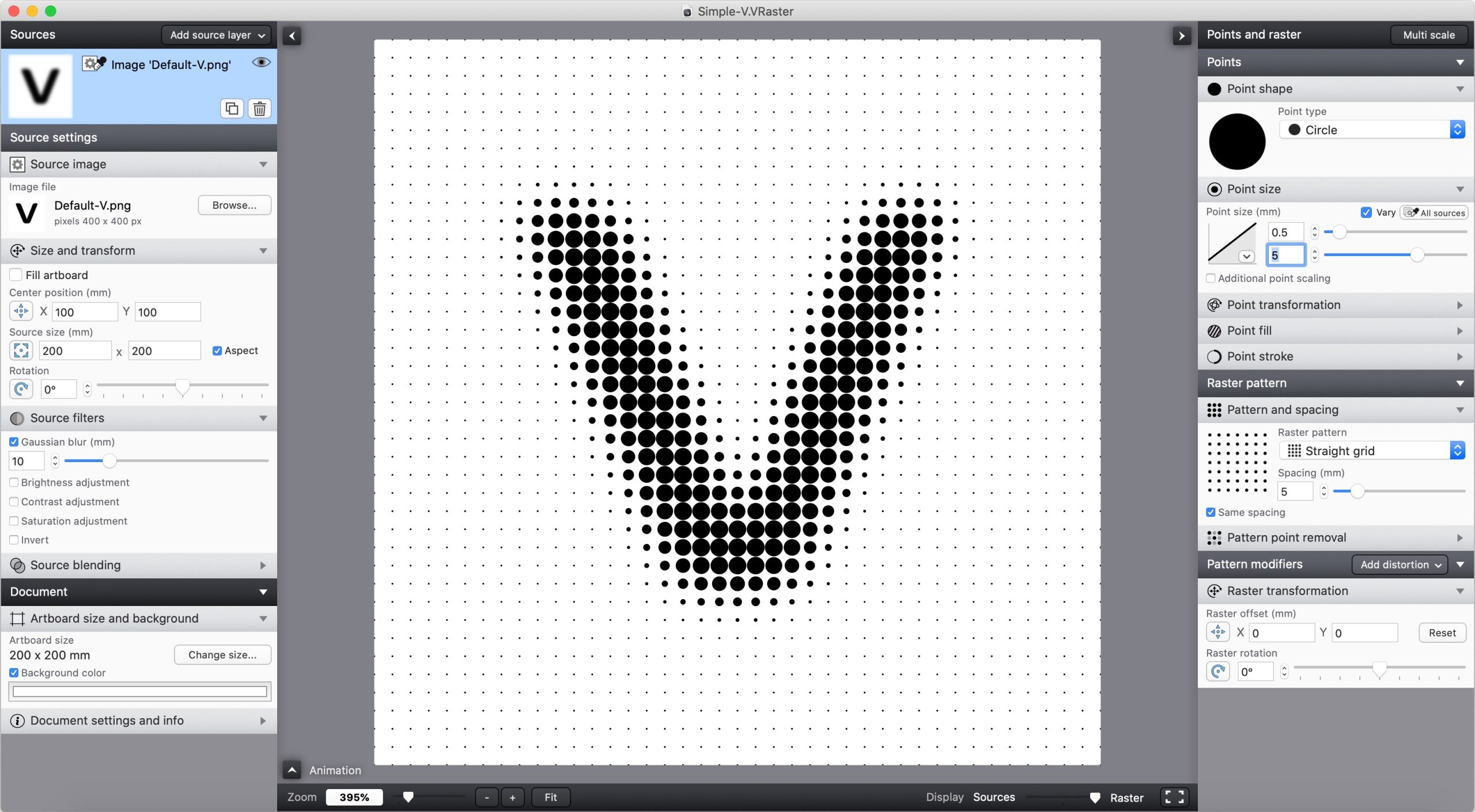 Vectoraster 8 Screenshot 1