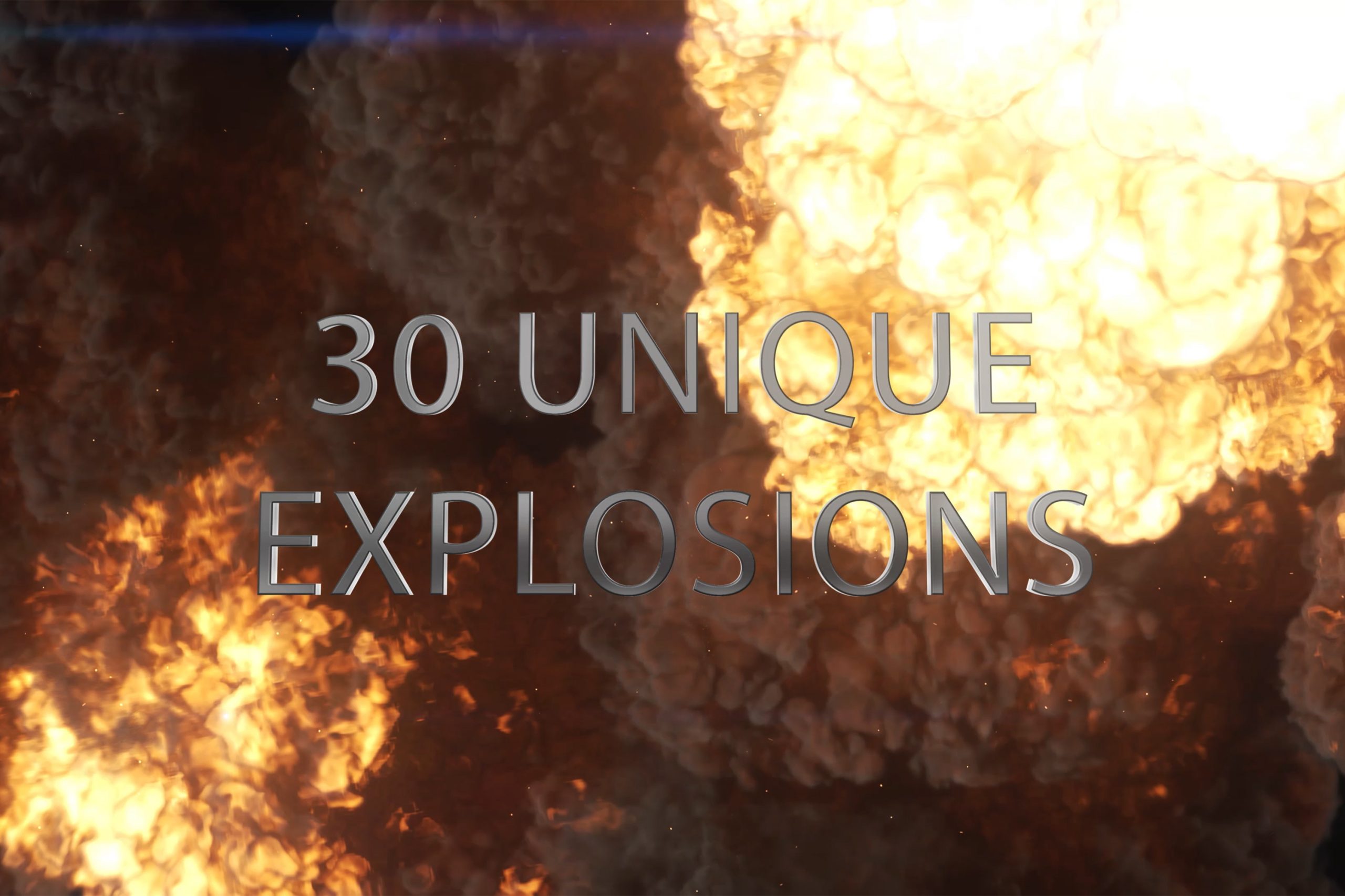 30 Massive VFX Explosions Pack Screenshot 1
