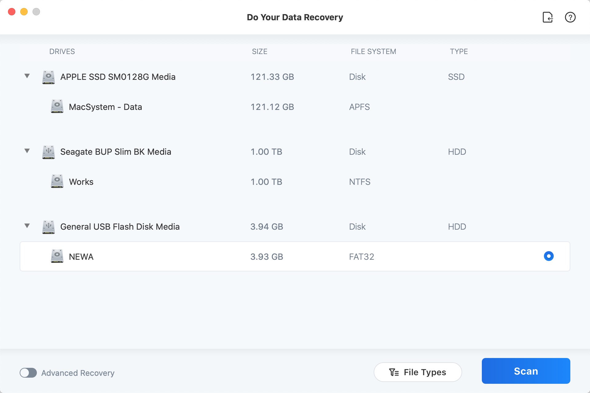 Data Recovery Pro Screenshot 1