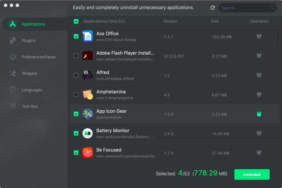 AppUninser Screenshot 1