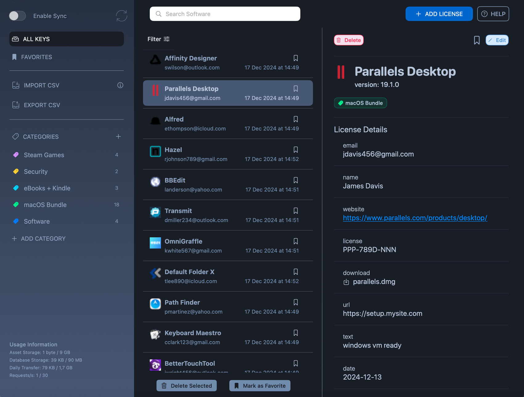 KeyKeeper Screenshot 1
