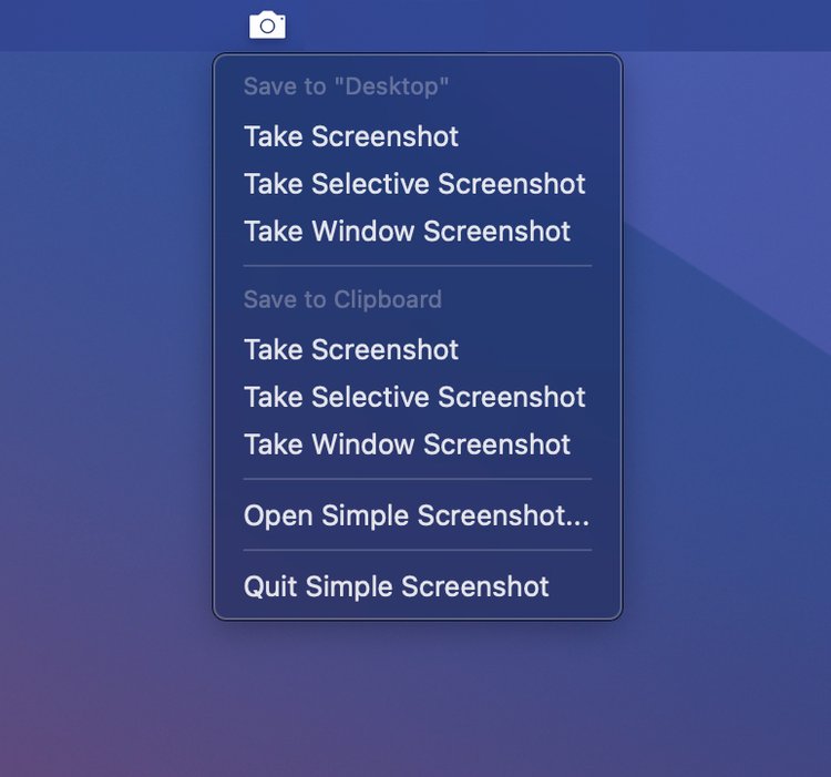 Simple Screenshot Screenshot 1