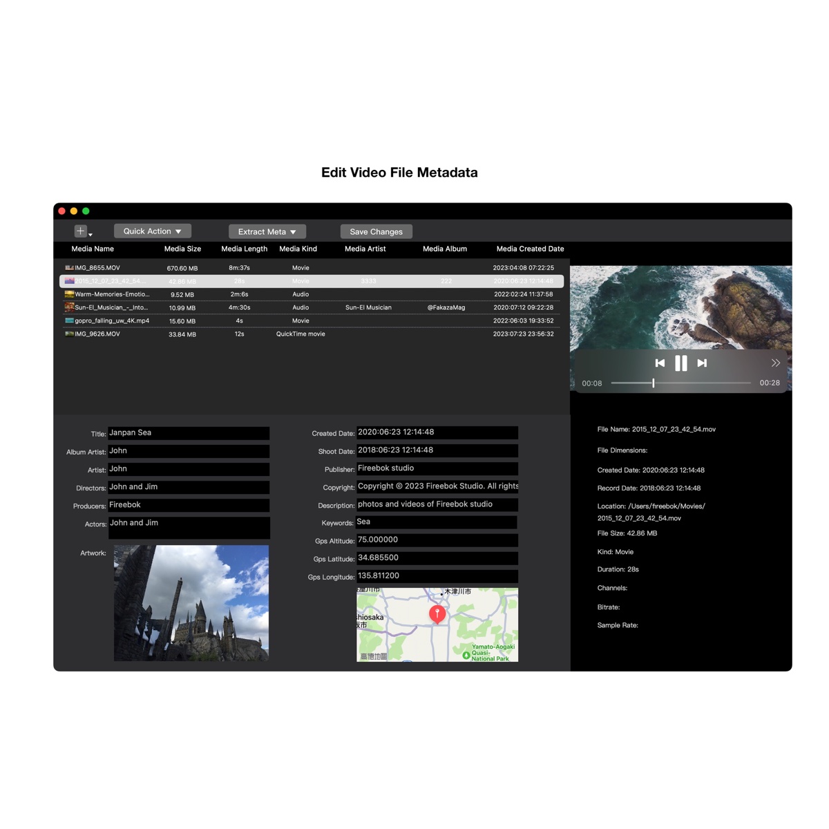 Media Meta Screenshot 1