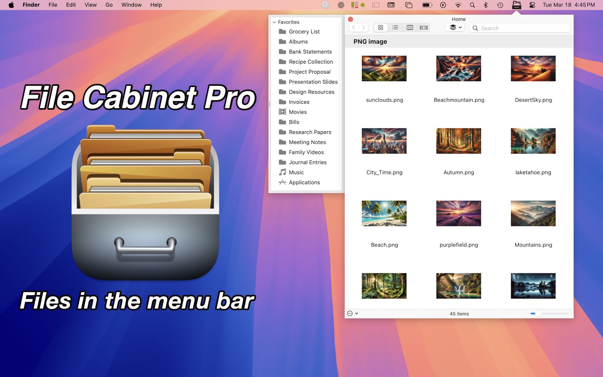 File Cabinet Pro Screenshot 1