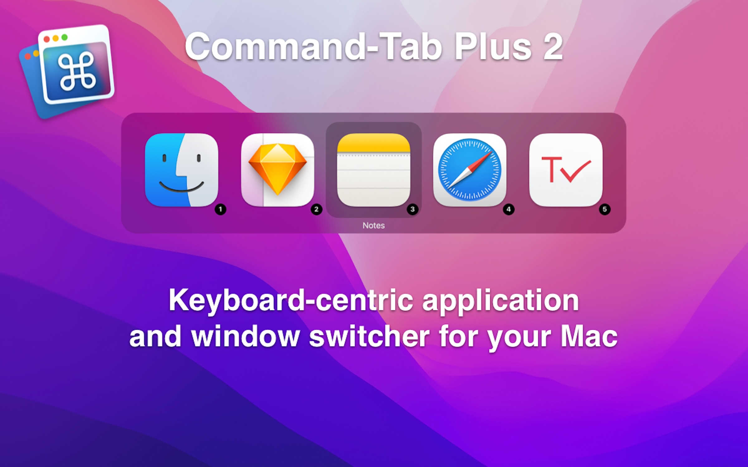 Command-Tab Plus 2 (Standard) Screenshot 1