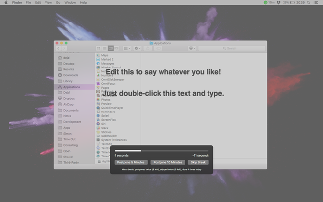 Time Out Screenshot 1