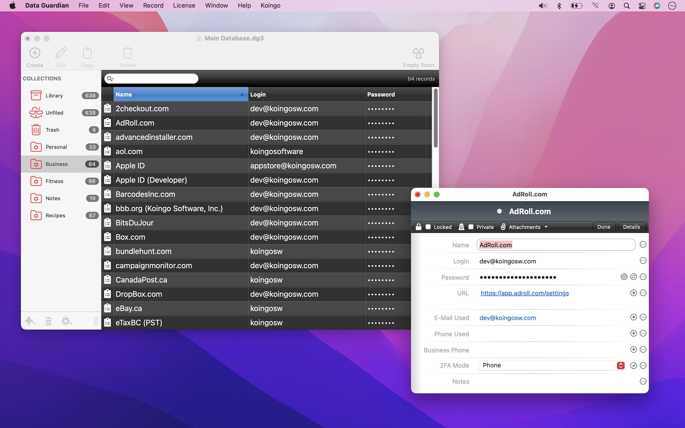 Data Guardian Screenshot 1