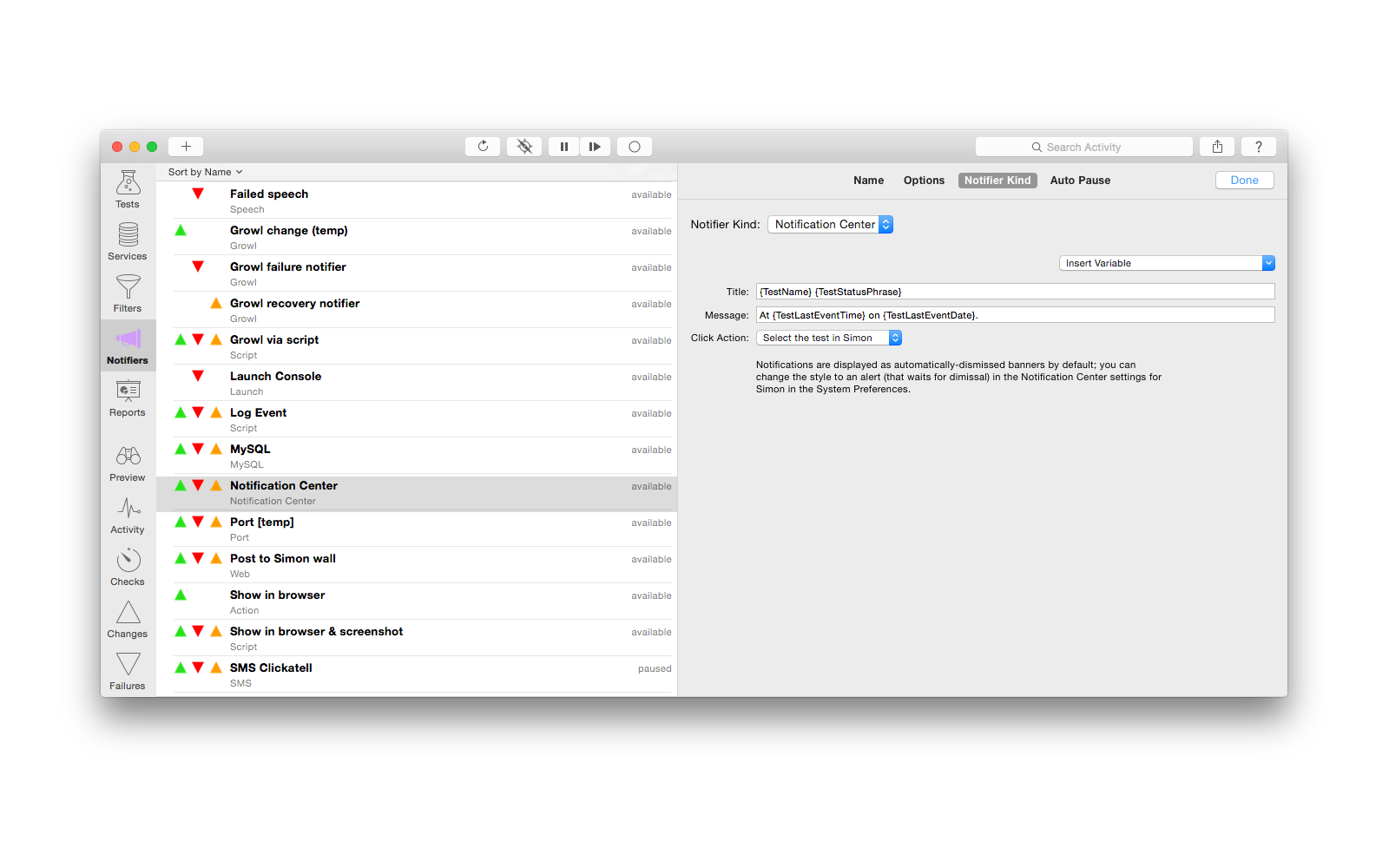 Simon Screenshot 1