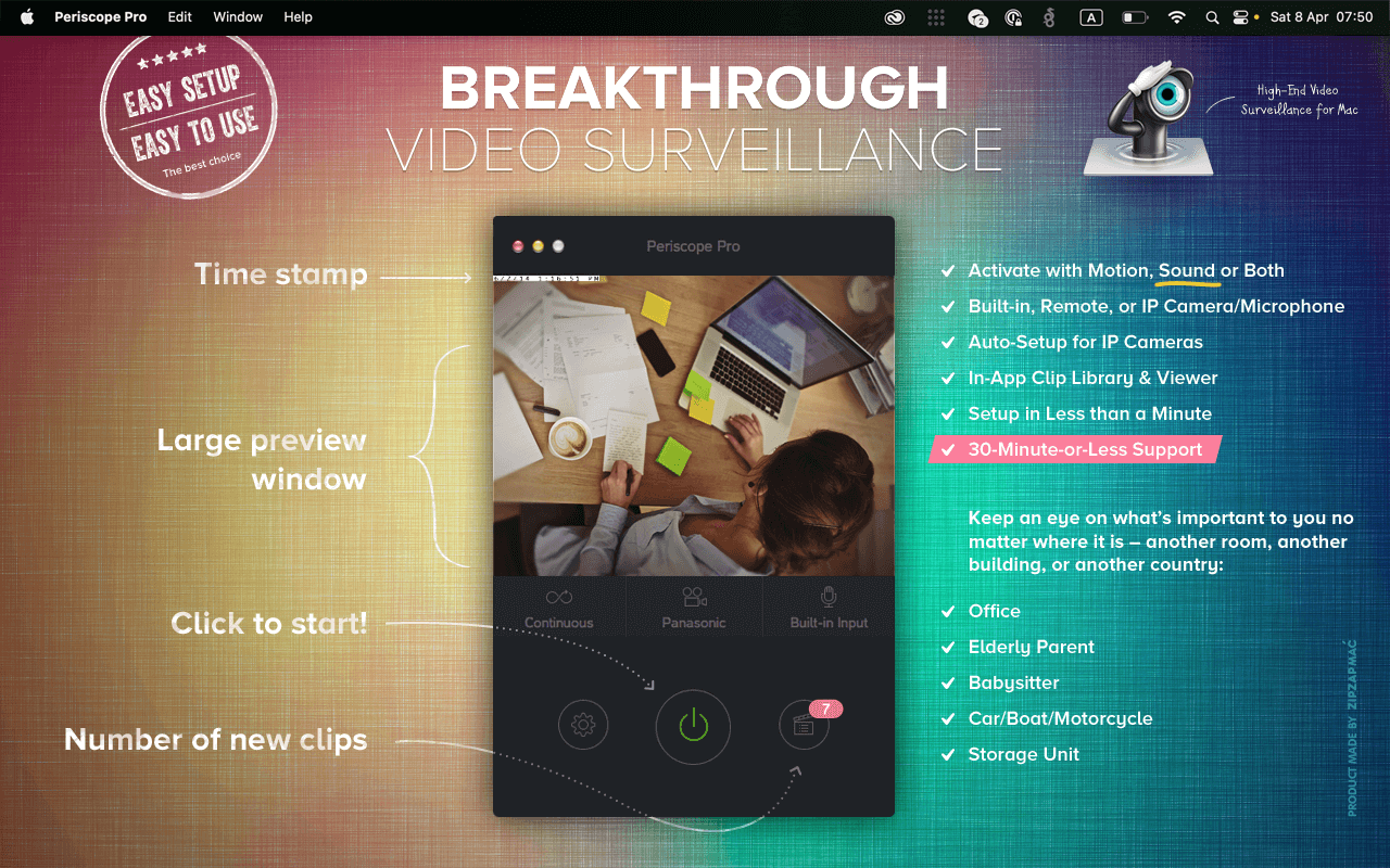 Periscope Pro Screenshot 1