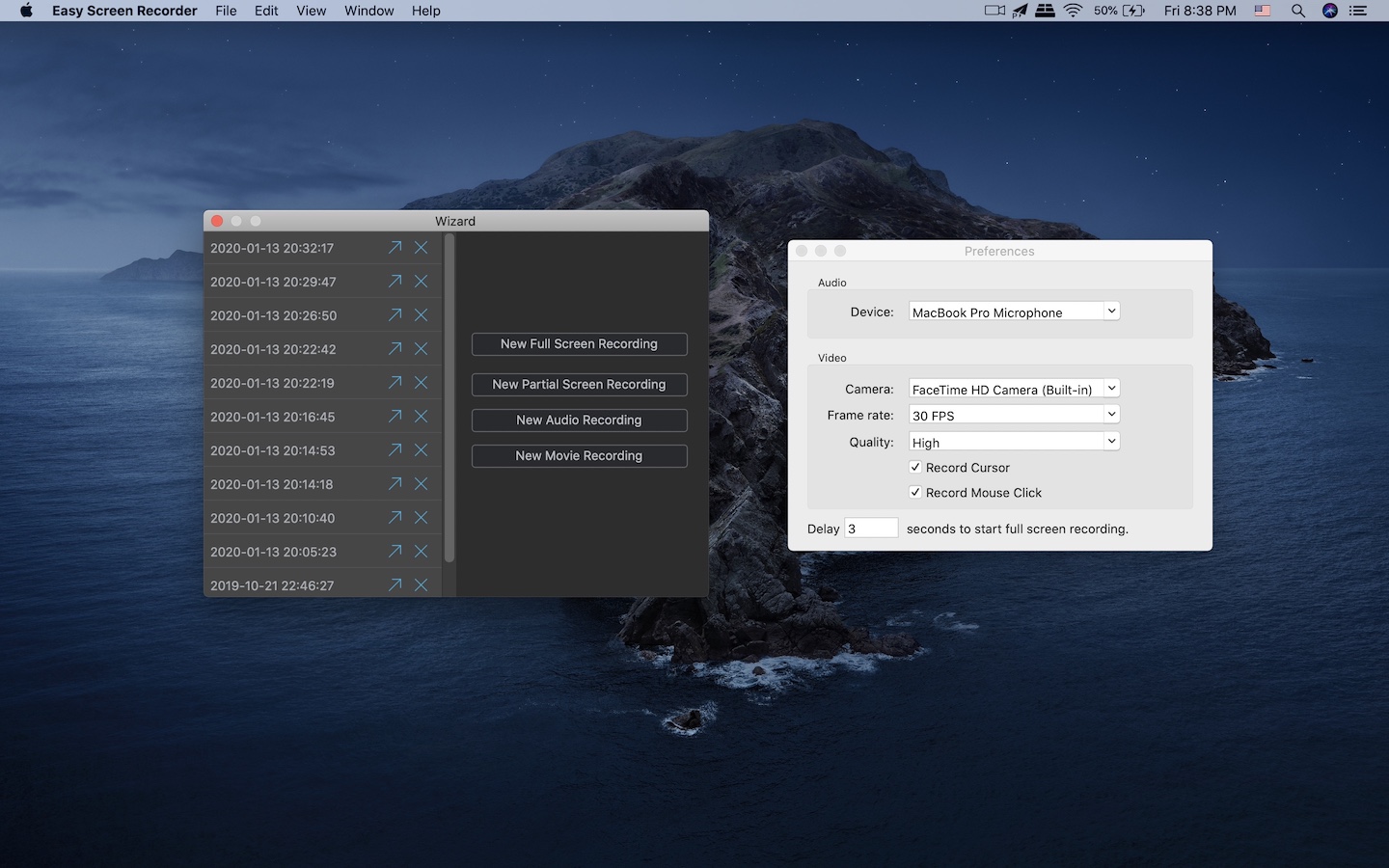 Easy Screen Recorder - 1 Year Plan Screenshot 1
