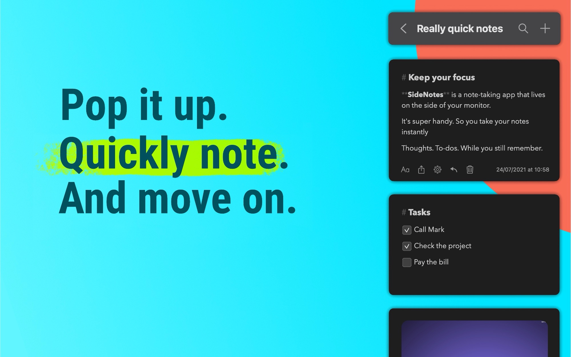 SideNotes Screenshot 1