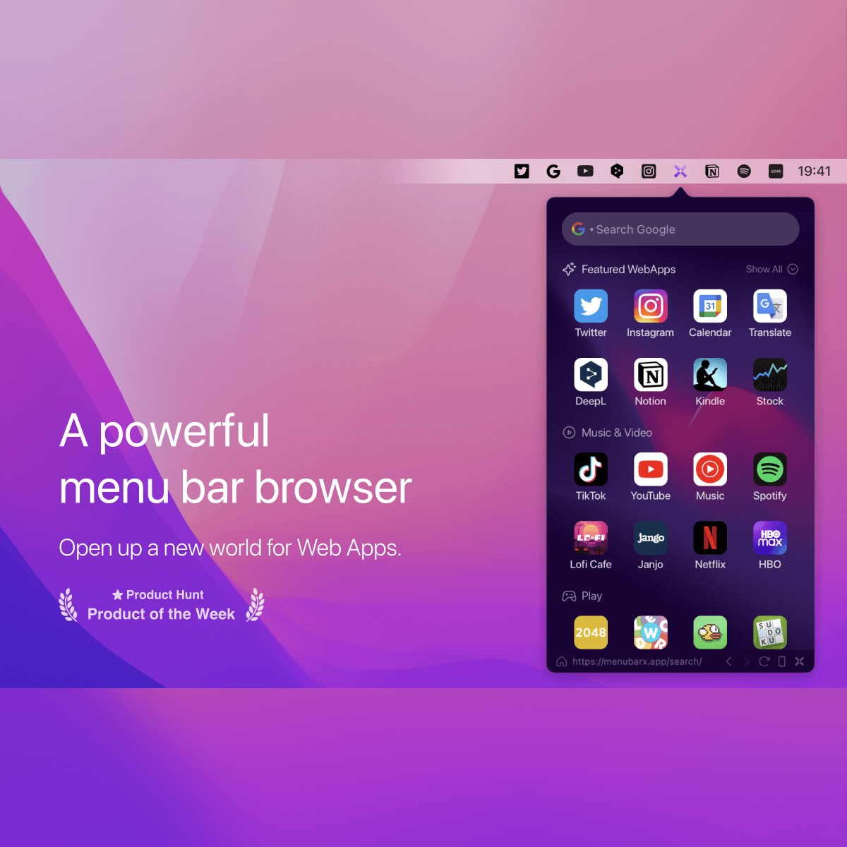 MenubarX Pro Screenshot 1