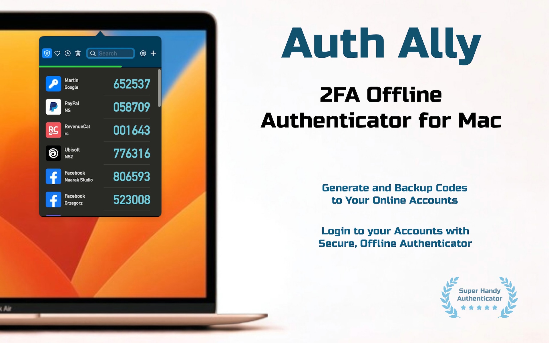 Auth Ally Screenshot 1