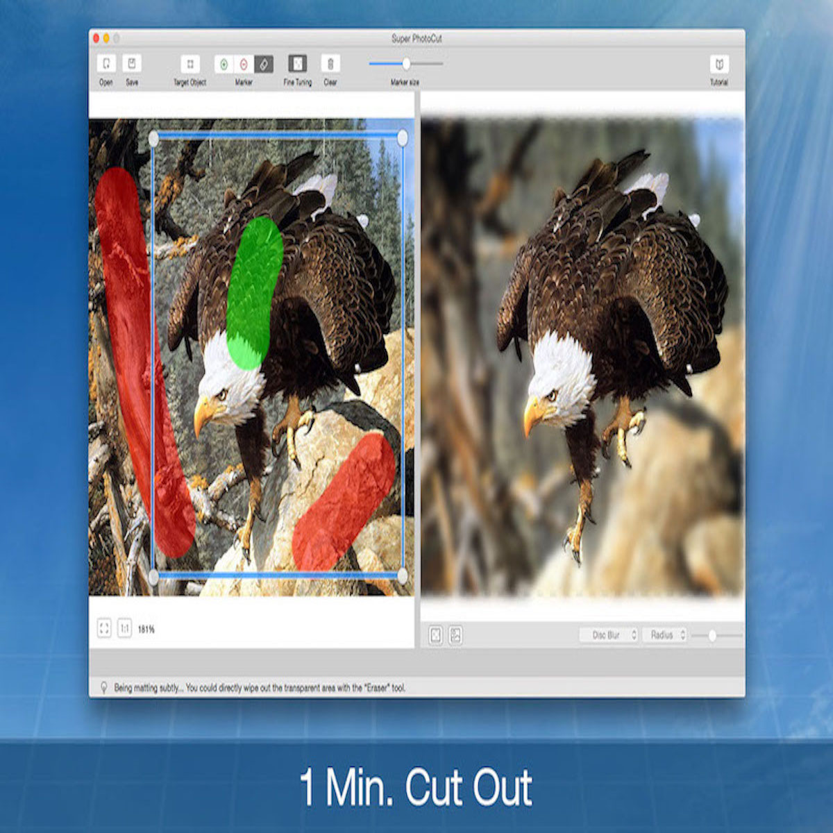 Super PhotoCut for Mac - Remove Image Background Screenshot 1