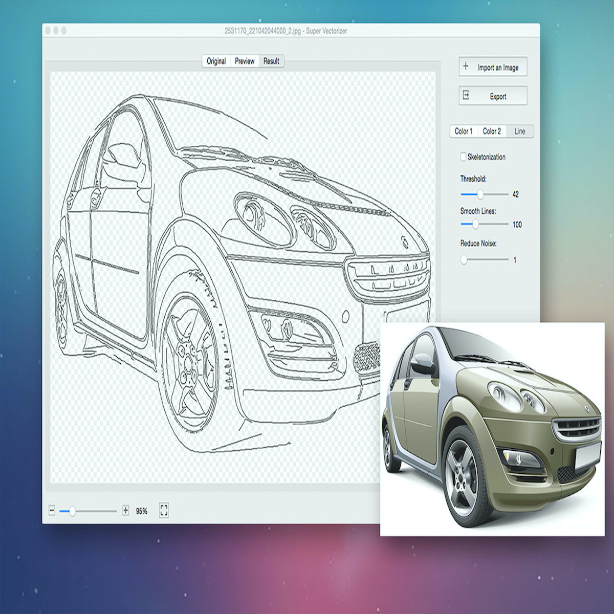 Super Vectorizer Pro Screenshot 1
