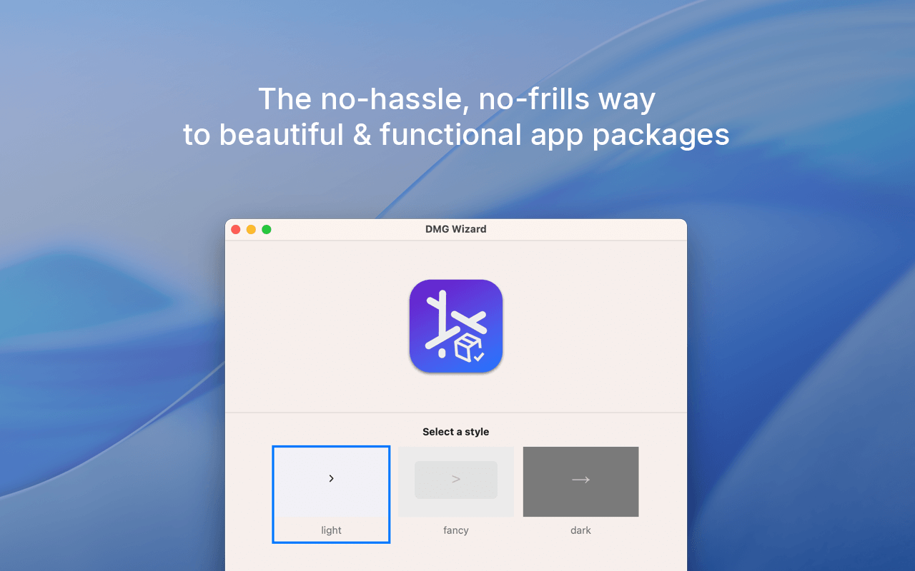 DMG Wizard Screenshot