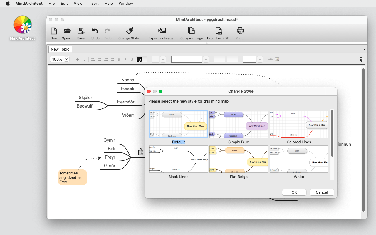 MindArchitect 2 Pro for macOS Screenshot 1