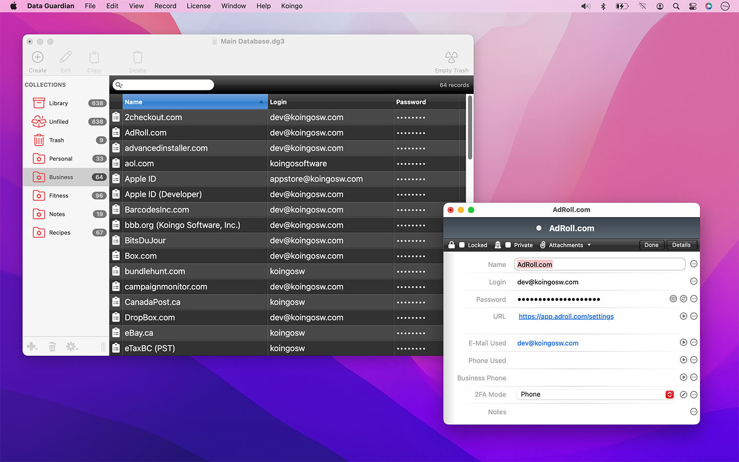 Data Guardian for Mac Screenshot 1