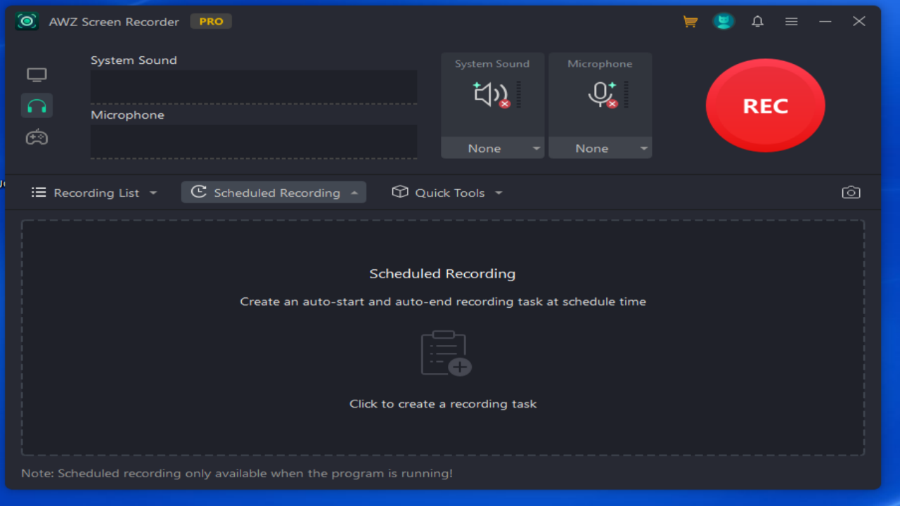 AWZ Screen Recorder Screenshot 1