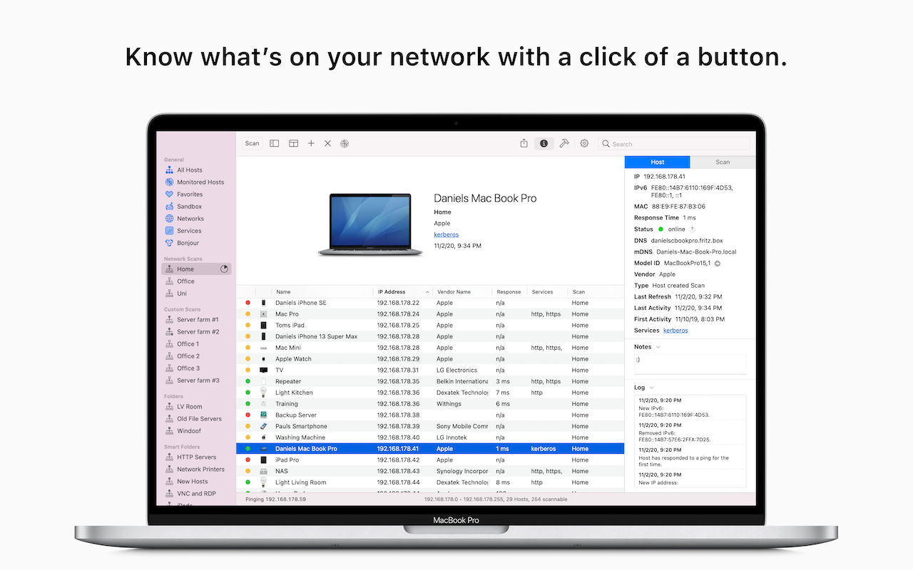 Network Radar Screenshot 1