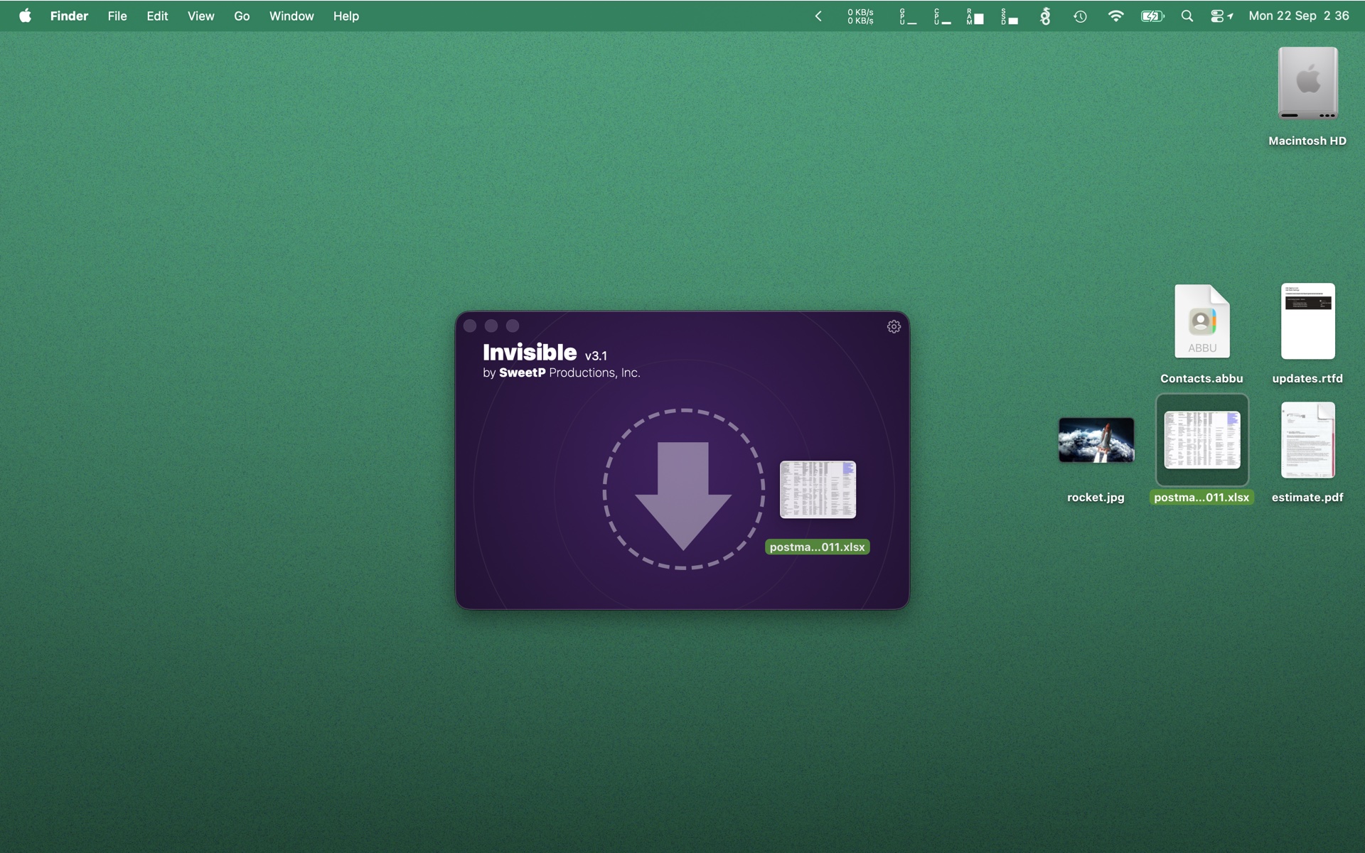 Invisible Screenshot 1