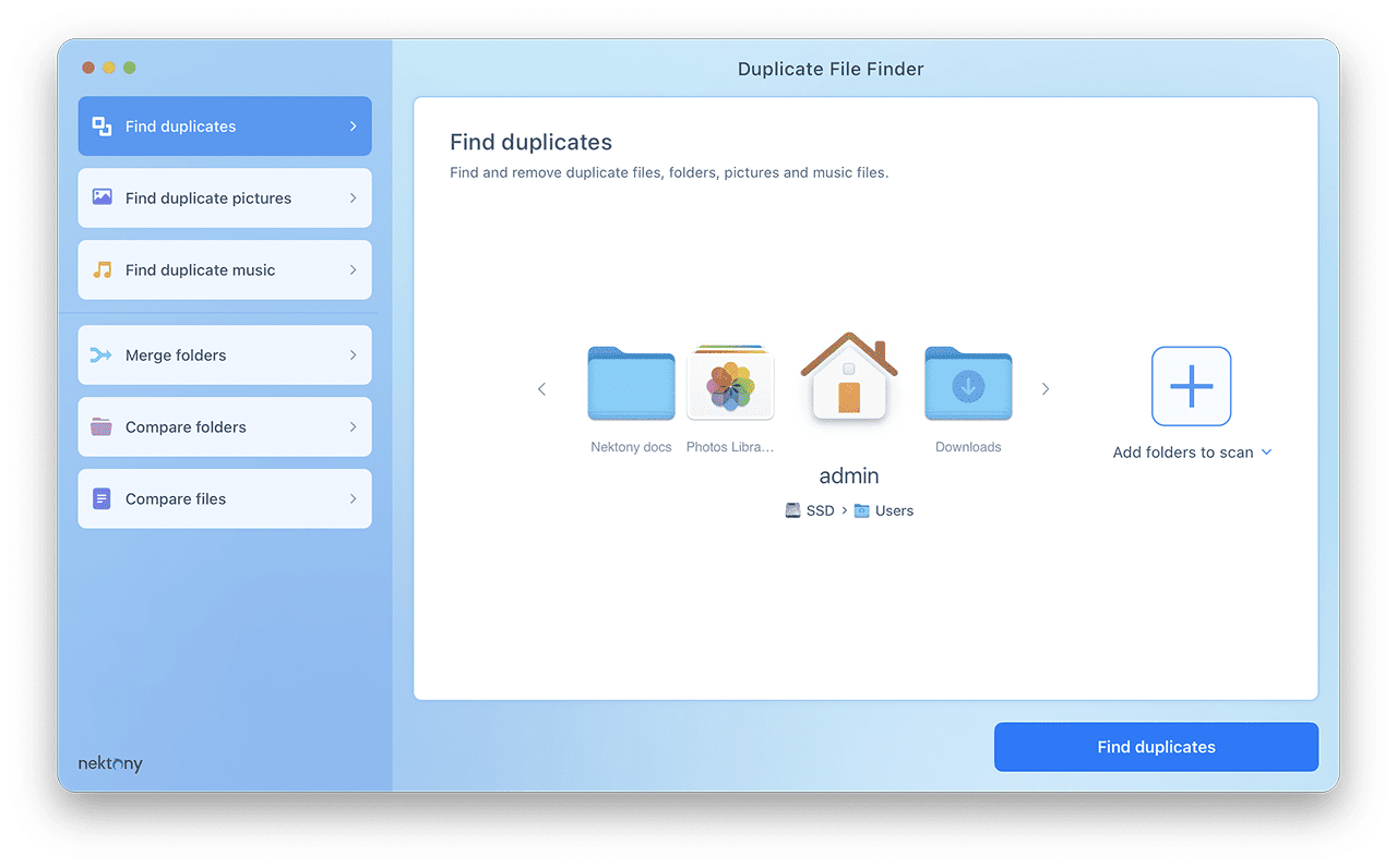 Duplicate File Finder Screenshot 1