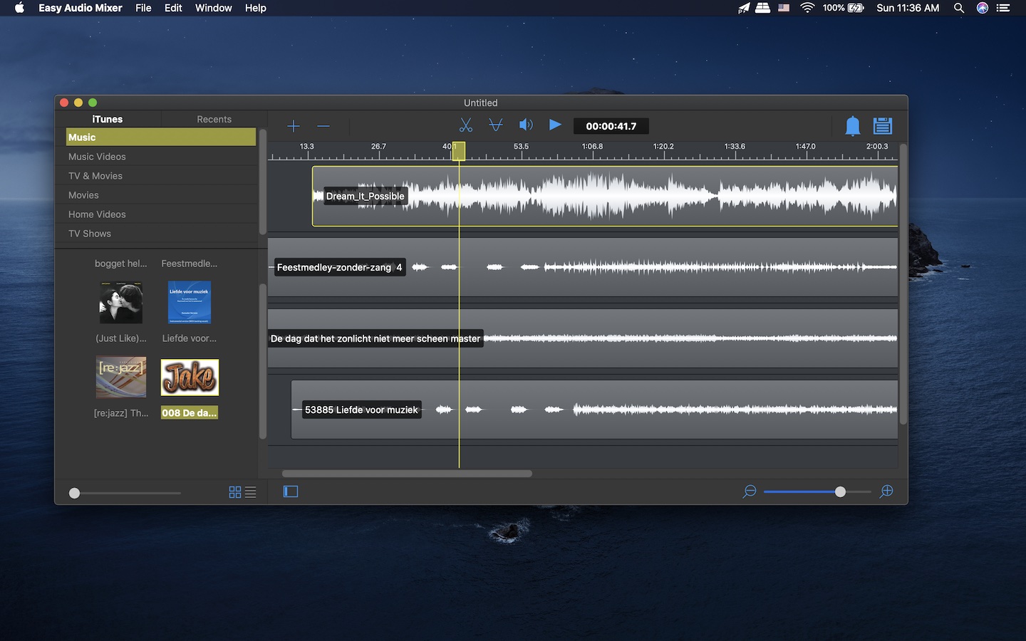 Easy Audio Mixer Screenshot 1