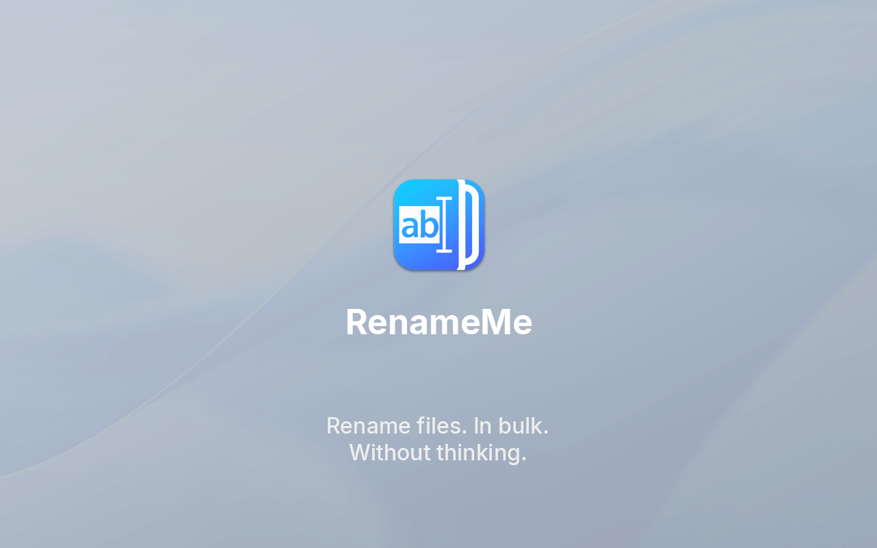 RenameMe Screenshot 1
