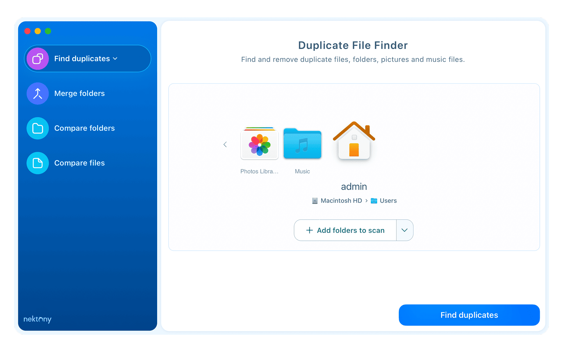 Duplicate File Finder Screenshot 1