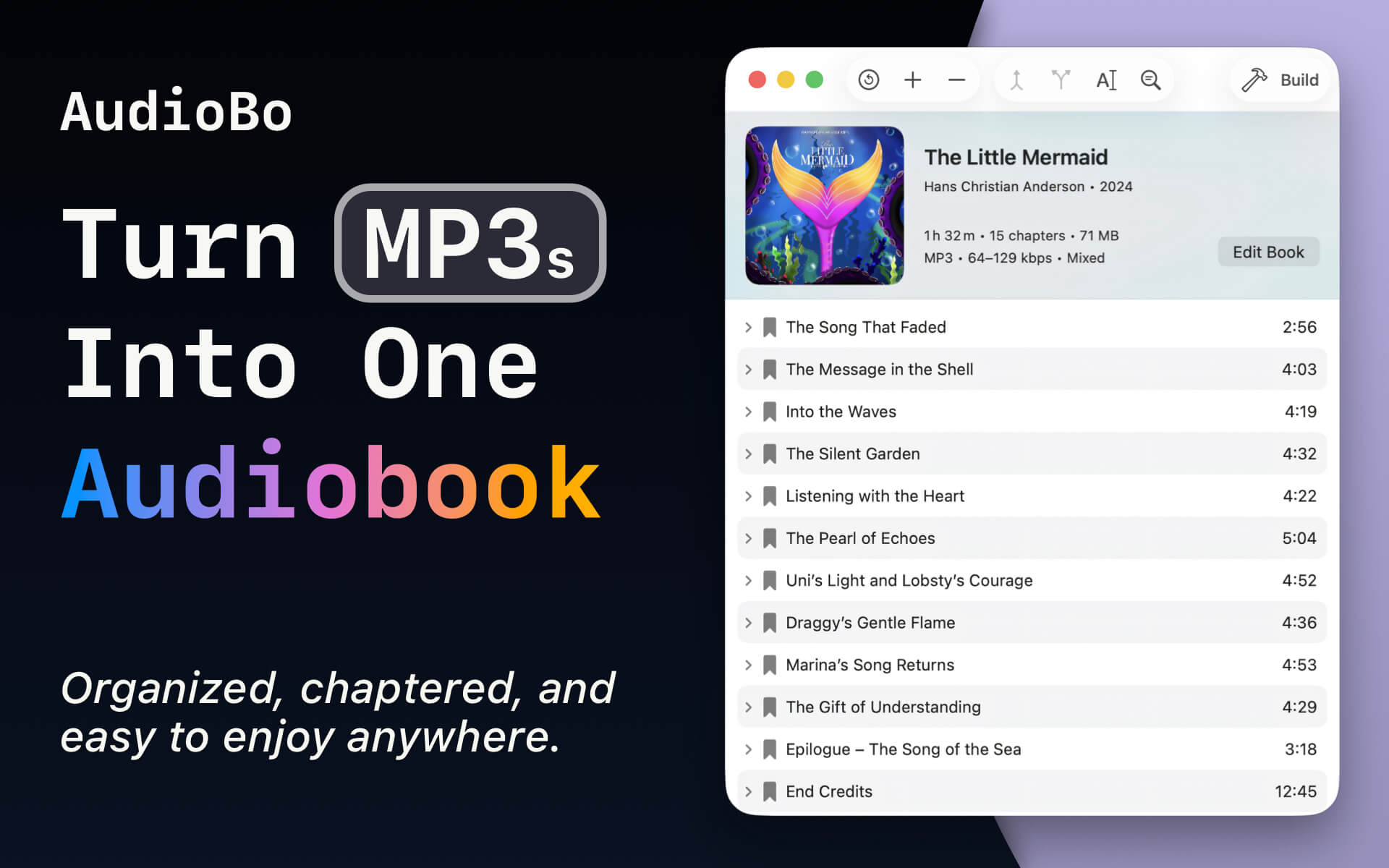 AudioBo • Audiobook Maker Screenshot 1
