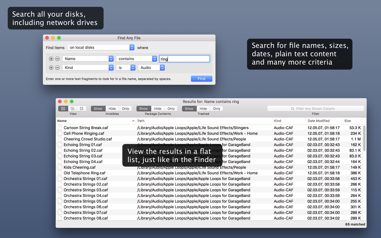 Find Any File (FAF) Screenshot 1