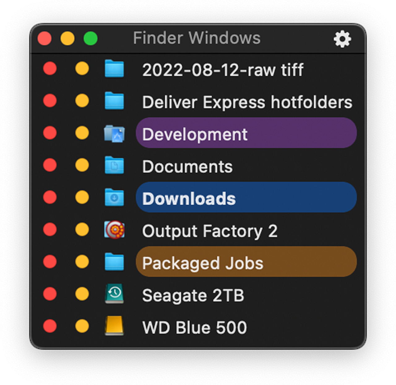 Finder Windows Screenshot 1