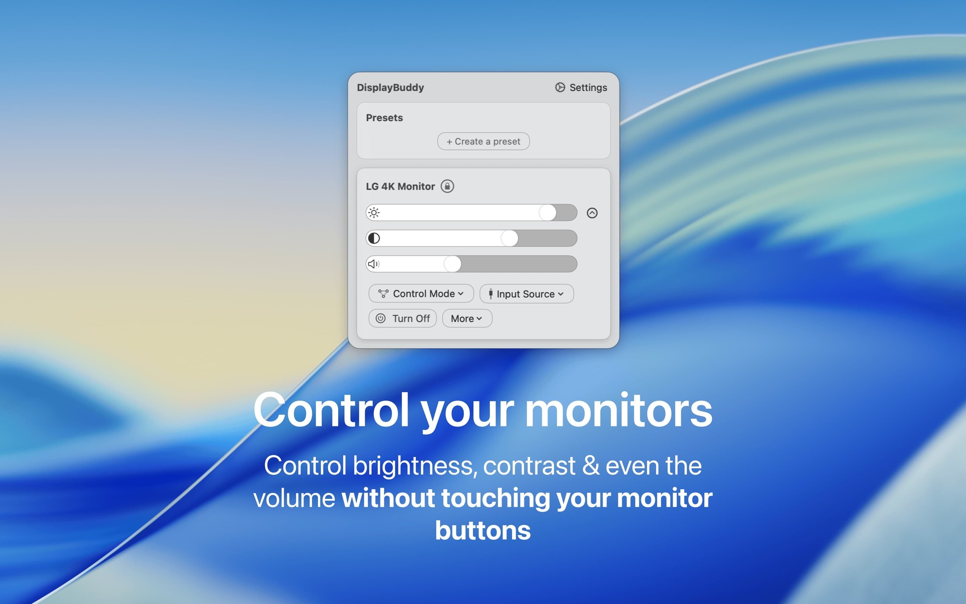 DisplayBuddy Screenshot 1