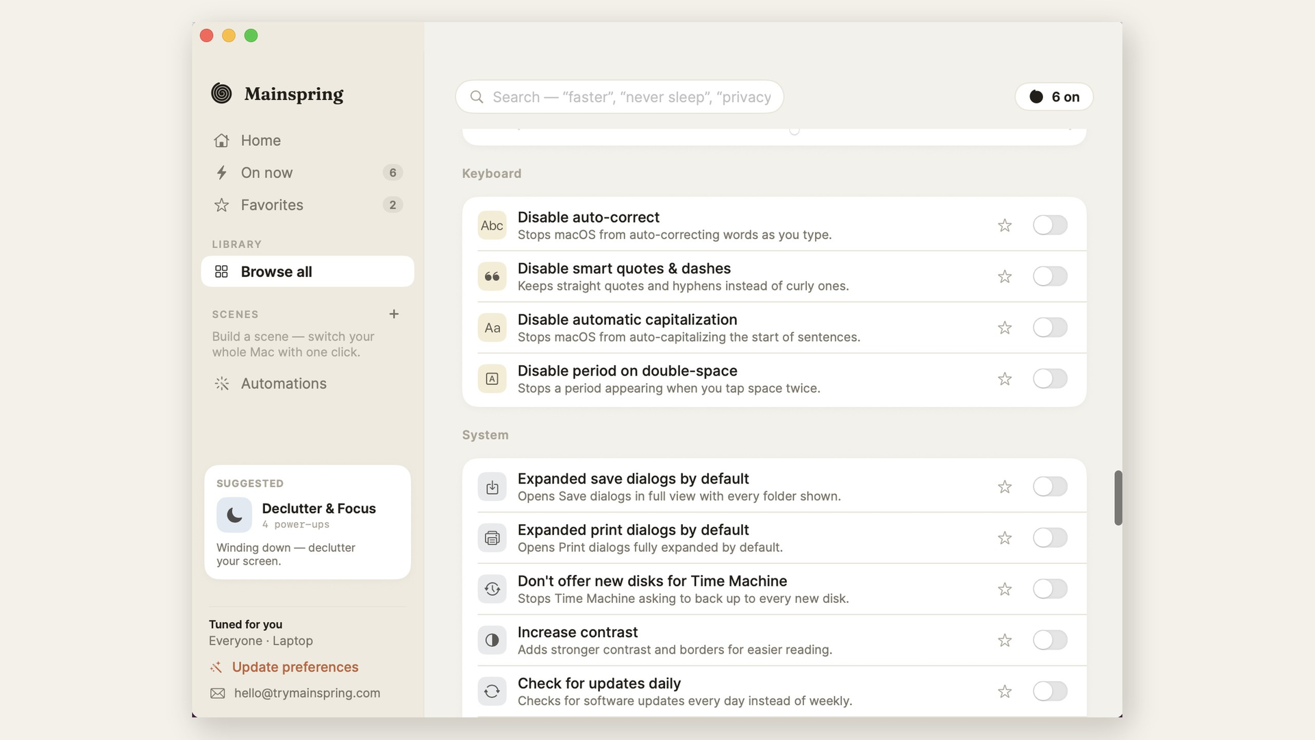 Mainspring Screenshot 1