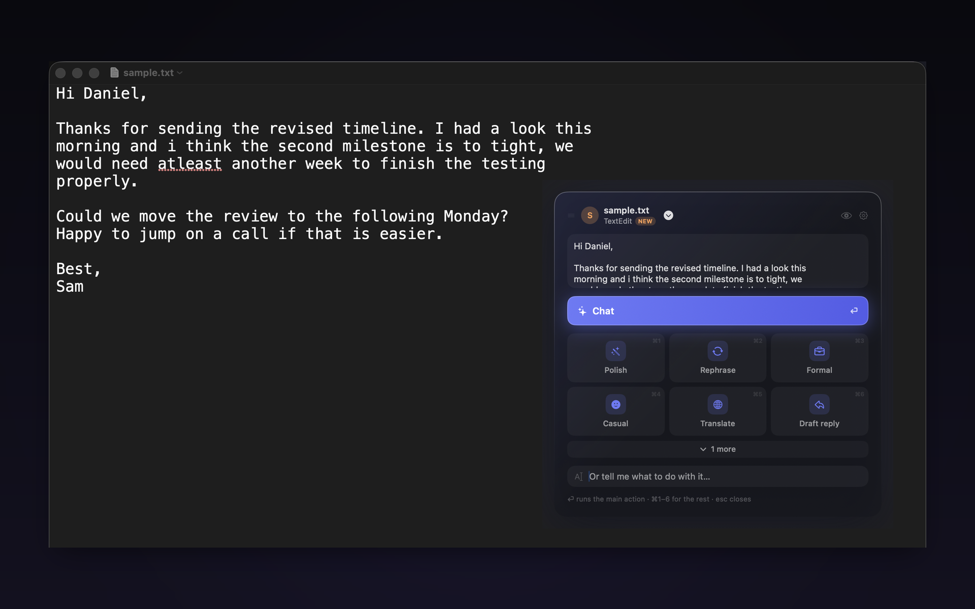 Cue Screenshot 1