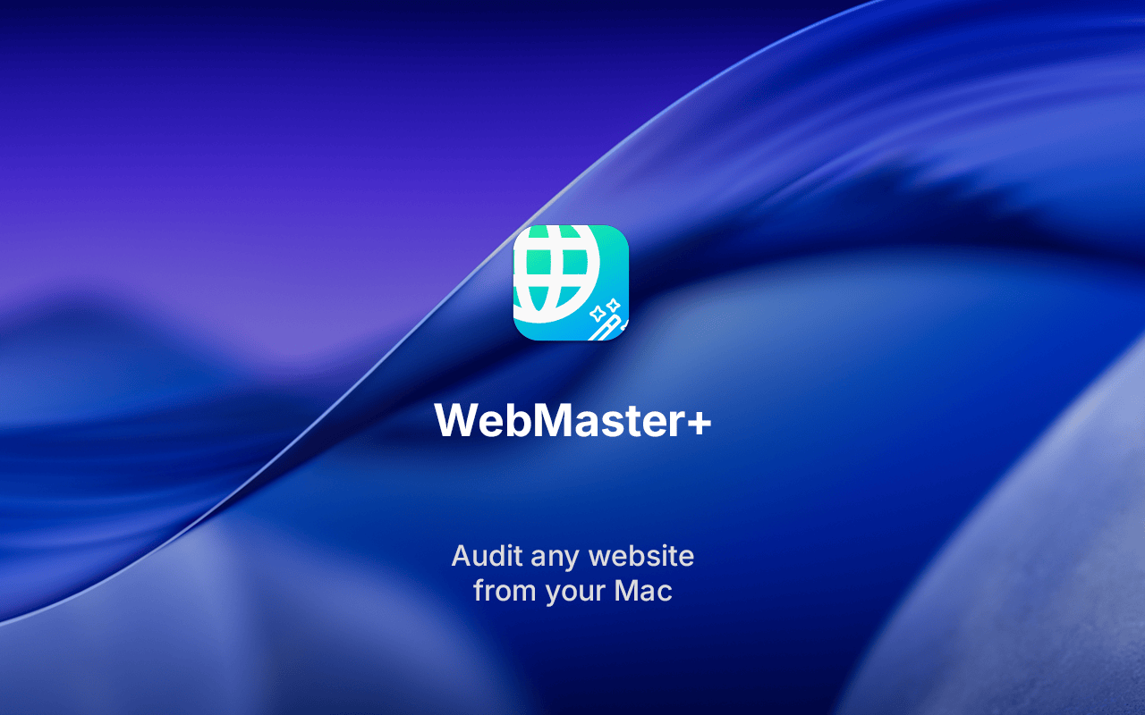 WebMaster+ Screenshot 1